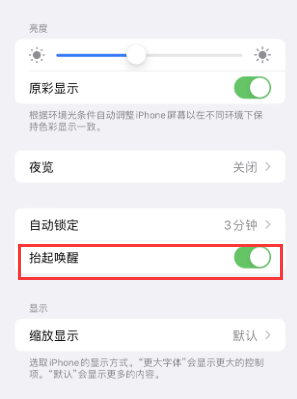 定边苹果授权维修站分享iPhone轻点无法唤醒怎么办