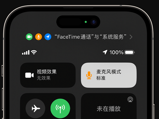 定边苹果授权维修网点分享iPhone在通话时让你的声音更清晰 