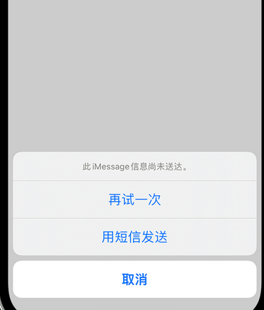 定边apple维修iPhone上无法正常发送iMessage信息