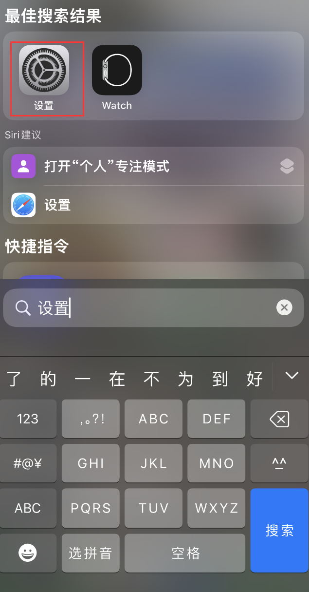 定边苹果手机维修分享：iPhone 找不到“设置”或“App Store”怎么办？ 