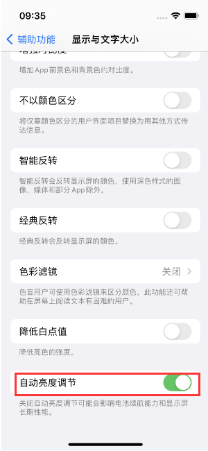 定边苹果15维修店分享iPhone 15 Pro系列屏幕亮度 