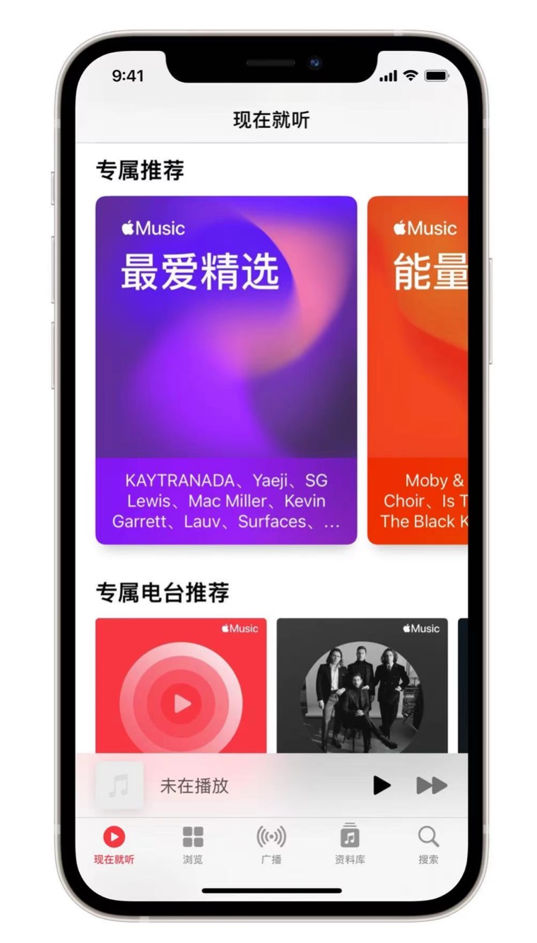 定边苹果手机维修分享iOS 14.5 Apple Music 新功能 